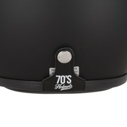 70's Mat Black helmet
