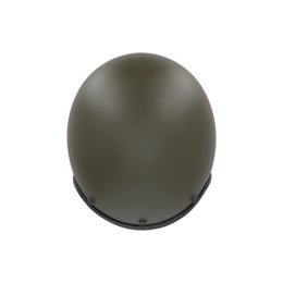 70's Mat Olive Green Helmet
