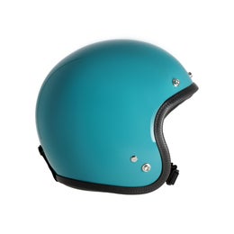 70's turquoise helmet