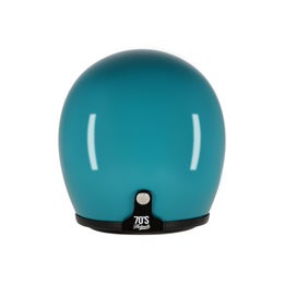 70's turquoise helmet