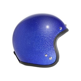70's Blue metalflake helmet