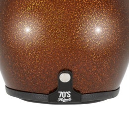 70's Bronze metalflake helmet