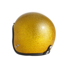 70's Gold metalflake helmet