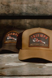 Triumph Road runner trucker cap
