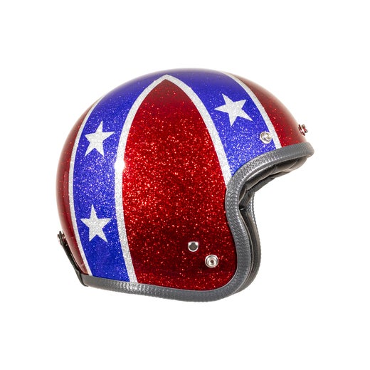70's Rebel Flag Superflake helmet