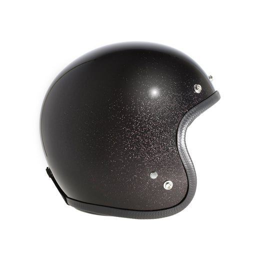 70's Black metalflake helmet